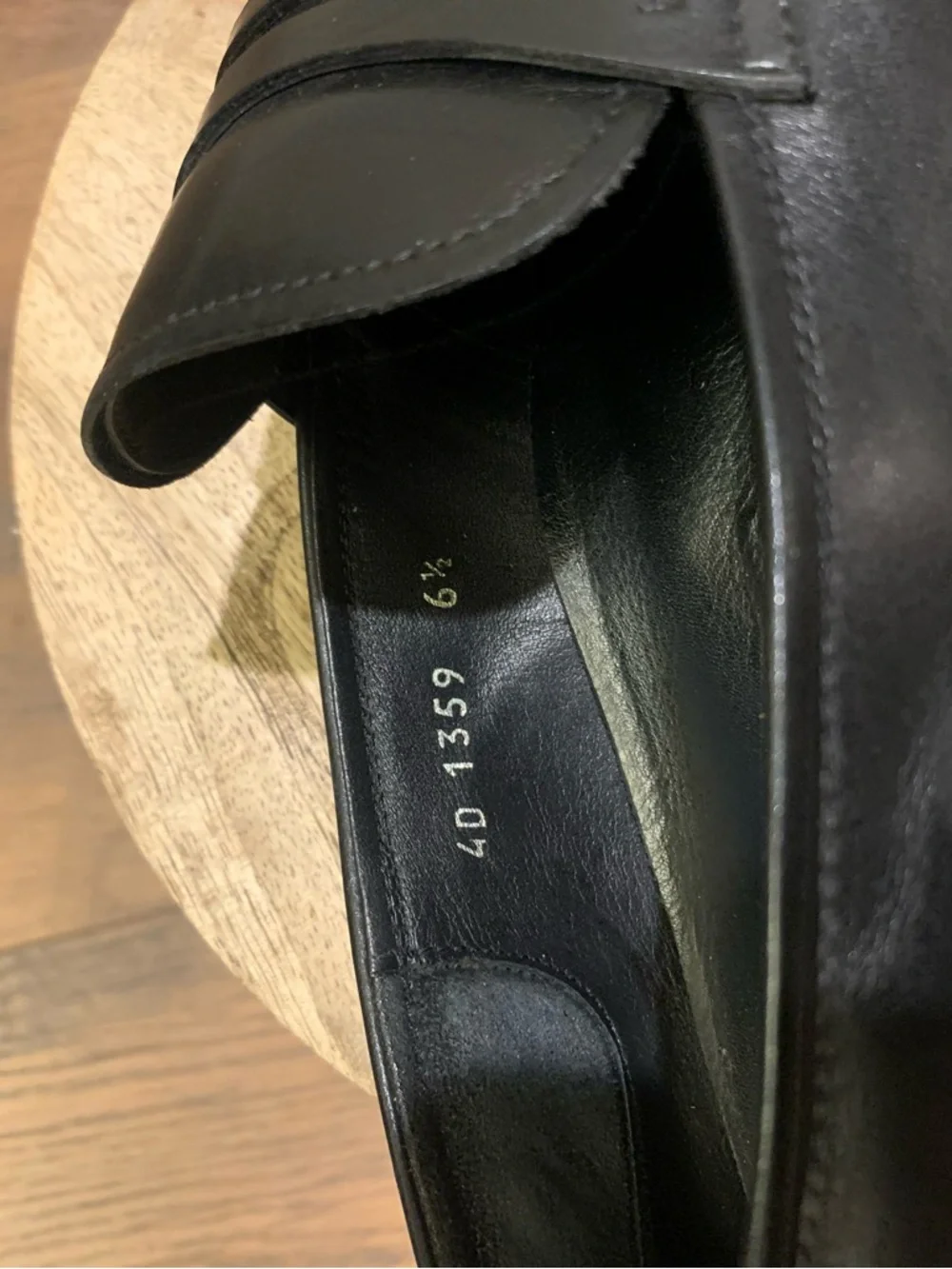 Prada Black Leather Men's Slip-On Loafers - Picture 2 of 9